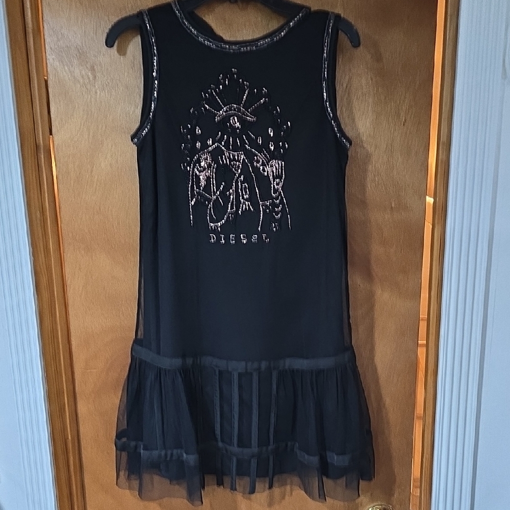 Diesel Black Kids Casual Dress
